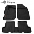 Dacia Sandero Stepway II (2012-2020) комплект 3D ковриков с 5 штук (Stingray), цена: 1 870 грн.
