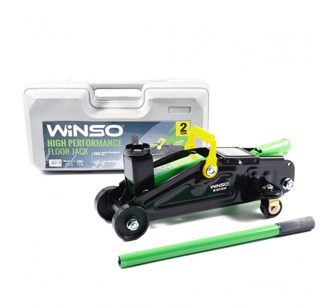 Домкрат гідравлічний телескопічний підкатний Winso 2т 125-300мм у кейсі, ціна: 1 447 грн.