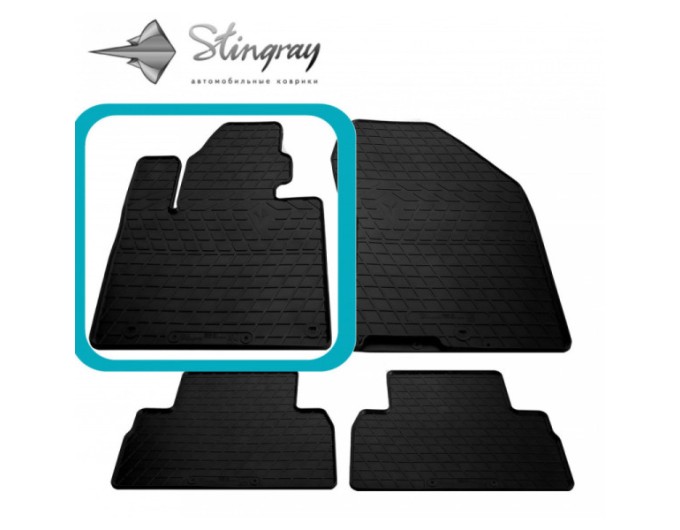 Hyundai Santa Fe IV (TM) (2018-...) коврик передний левый (Stingray), цена: 989 грн.
