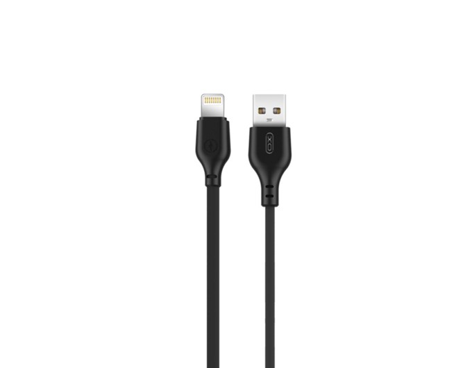 Кабель XO USB to Lightning 2,1А 1м чорний, ціна: 79 грн.