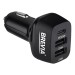 Автомобильное зарядное устройство Brevia ePower TriDrive 44W 1xUSB-C+2xUSB-A черный, цена: 487 грн.