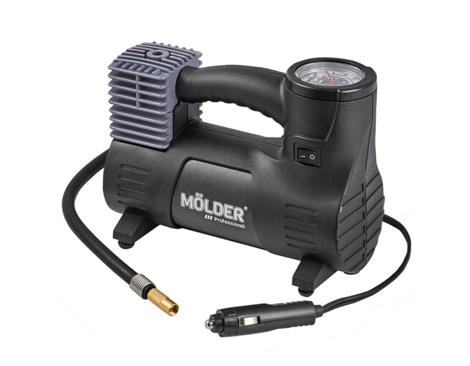 Компрессор автомобильный Molder Mega Air 12В 10Атм 40л/мин с LED-фонарем, цена: 1 622 грн.