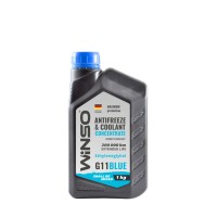 Антифриз Winso Antifreeze & Coolant Blue G11 голубий концентрат 1кг