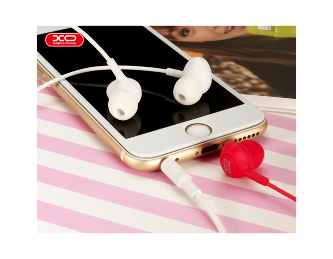 Наушники проволоки XO S6 Candy белые, цена: 99 грн.