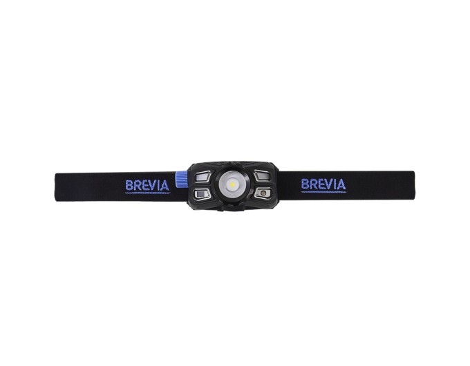 Фонарь налобный Brevia 400Lm, 5W LED, Zoom, Sensor, 1400mAh, цена: 1 245 грн.
