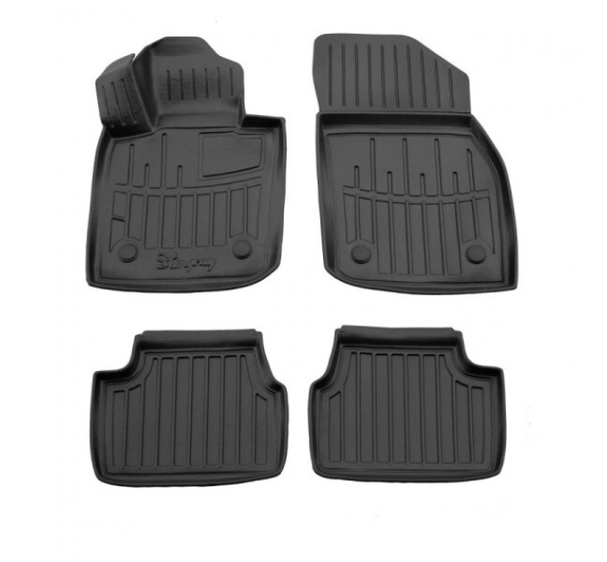 Mini Cooper III (F55) (5 doors) (2014-2023) комплект 3D ковриков с 4 штук (Stingray), цена: 1 870 грн.