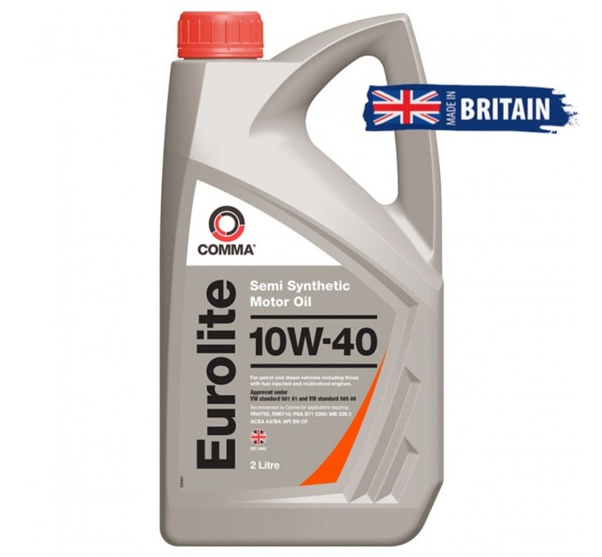 Моторное масло Comma Eurolite 10W-40 2л, цена: 799 грн.