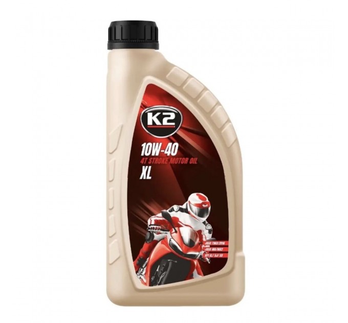 Моторне масло K2 4T Stroke Oil XL SL 10W-40 1л, ціна: 271 грн.