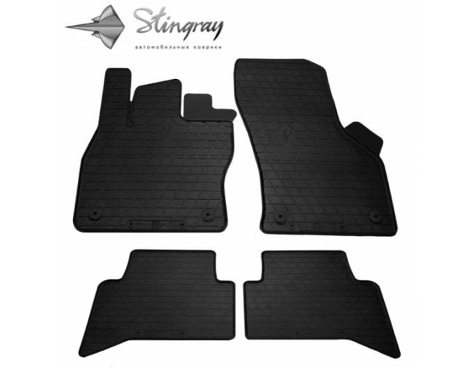 Volkswagen Touran II (2015-...) комплект килимків з 4 штук (Stingray), ціна: 2 083 грн.