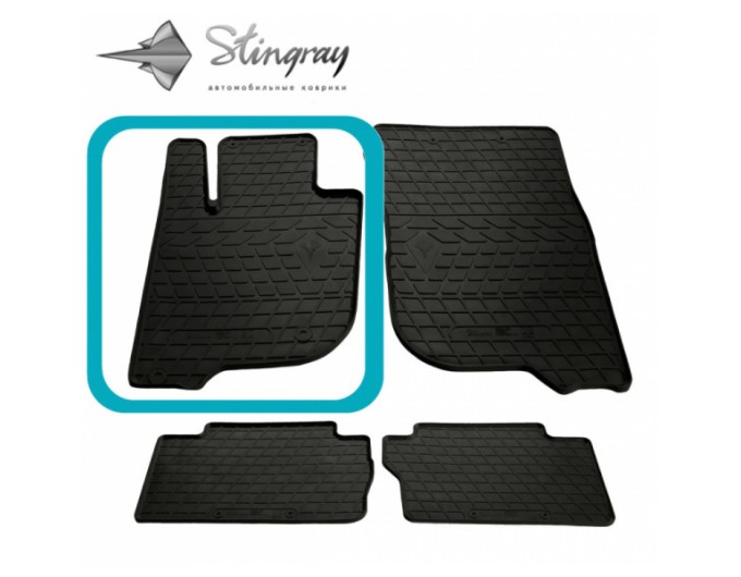 Mitsubishi Pajero Sport III (2015-...) коврик передний левый (Stingray), цена: 930 грн.