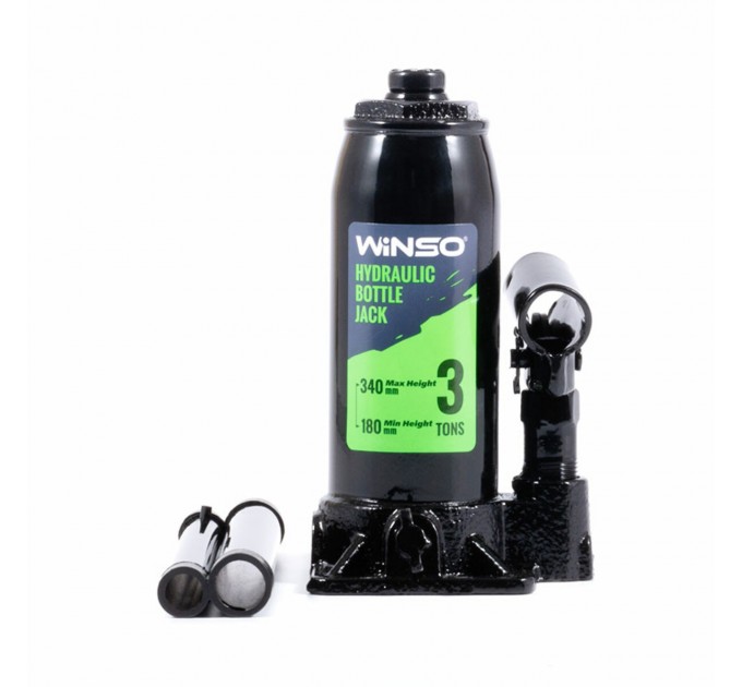 Домкрат гидравлический бутылочный Winso 3т 180-340мм, цена: 785 грн.