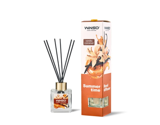 Аромадифузор с палочками Winso Summer Time - Vanilla Caramel 50мл, цена: 157 грн.