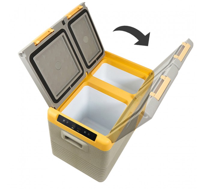 Холодильник автомобильный Brevia 25л (компрессор LG) двухкамерный 22545, цена: 13 599 грн.