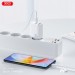 Сетевое зарядное устройство XO L116 PD30W/QC18W1USB-C+1USB-A белый, цена: 249 грн.