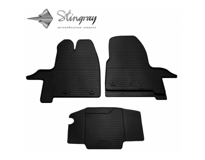 Ford Transit Custom (2012-...) комплект ковриков с 3 штук (Stingray), цена: 1 460 грн.