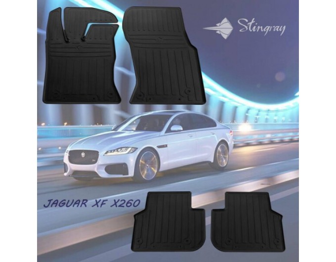 Jaguar XF (X260) (2015-...) комплект ковриков с 4 штук (Stingray), цена: 2 484 грн.