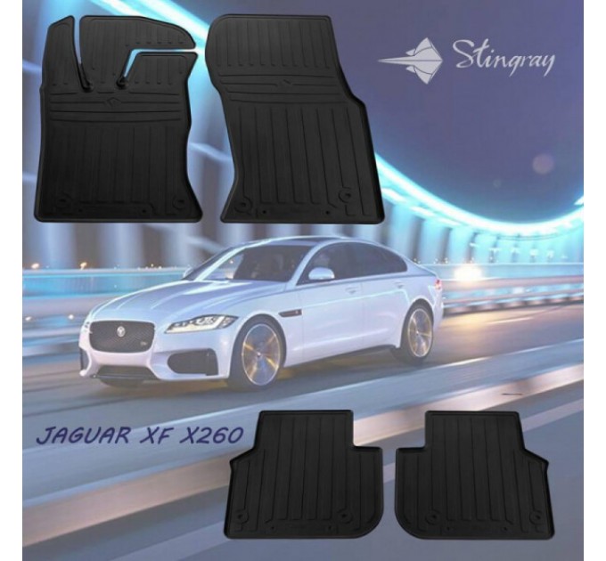 Jaguar XF (X260) (2015-...) комплект ковриков с 4 штук (Stingray), цена: 1 762 грн.
