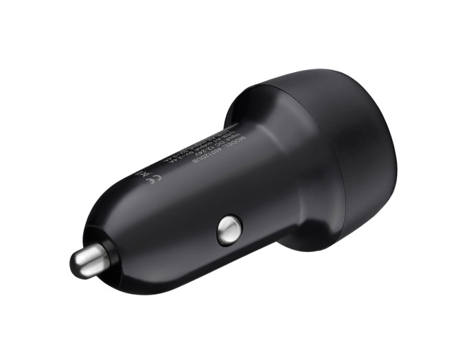 Автомобільний зарядний пристрій Brevia ePower DualDrive 12W 2xUSB-A чорний, ціна: 137 грн.