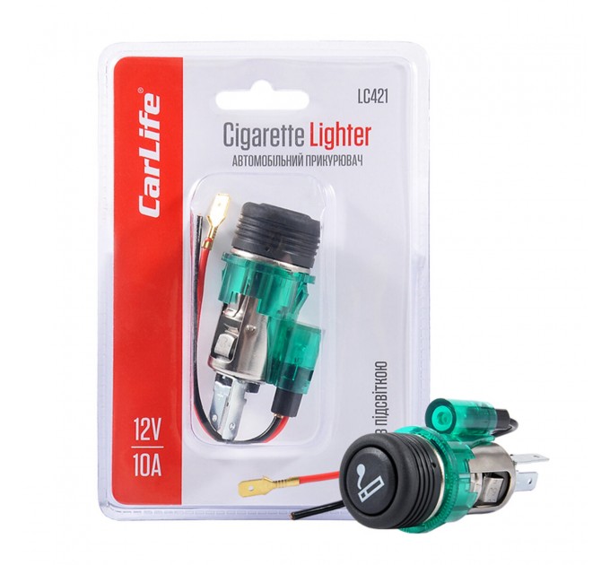 Автомобільний прикурювач CarLife, N3, ціна: 199 грн.