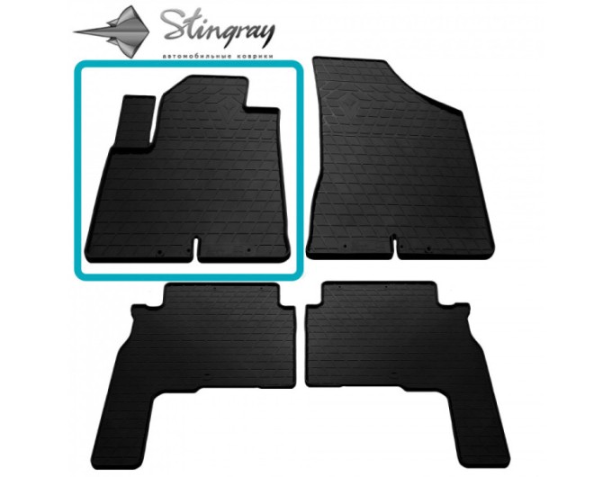 Hyundai Santa Fe II (CM) (2006-2010) коврик передний левый (Stingray), цена: 1 107 грн.