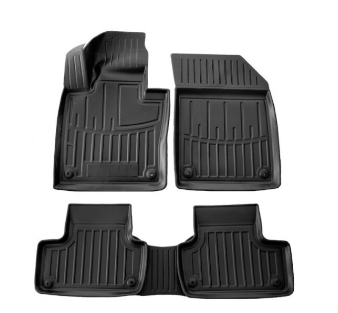 Volvo XC60 (2017-...) комплект 3D ковриков с 5 штук (Stingray), цена: 1 870 грн.