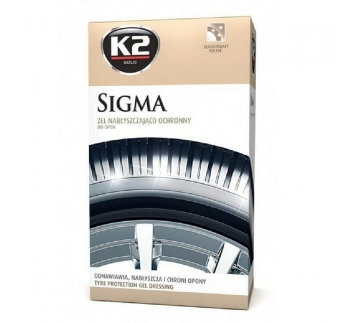 Засіб для полірування та догляду за шинами K2 Sigma 500мл, ціна: 435 грн.