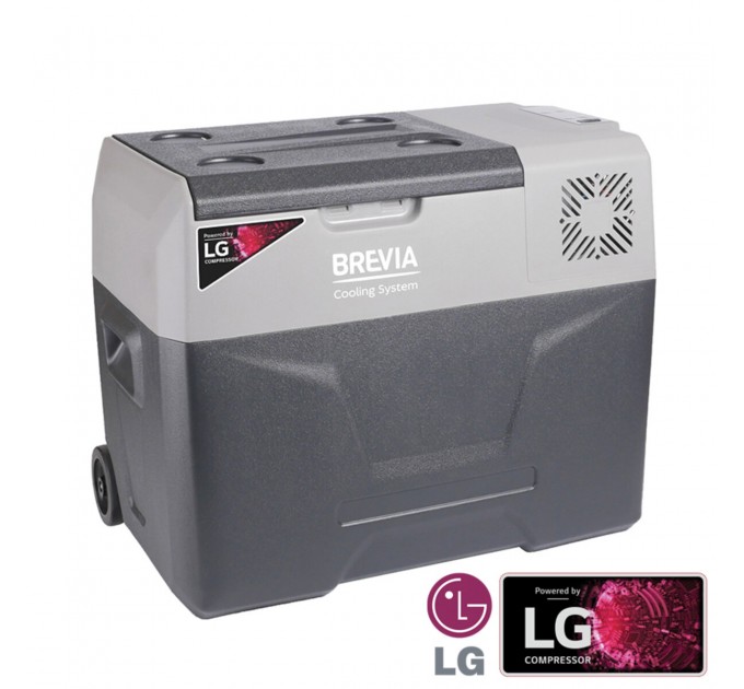 Холодильник автомобильный Brevia 40л (компрессор LG) 22735, цена: 13 799 грн.