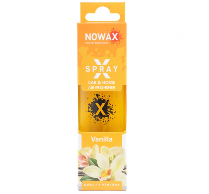 Ароматизатор Nowax X Spray Vanilla в коробці, ціна: 140 грн.