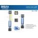 Лампа инспекционная Brevia LED телескопическая 3W COB+1W LED 300lm 2000mAh, Type-C, цена: 775 грн.