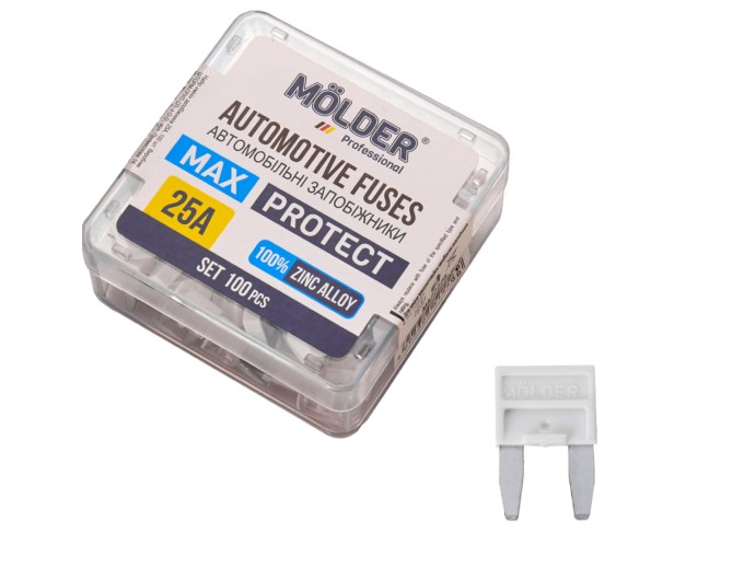 Набор предохранителей Molder "мини" 25А, 100шт, цена: 301 грн.