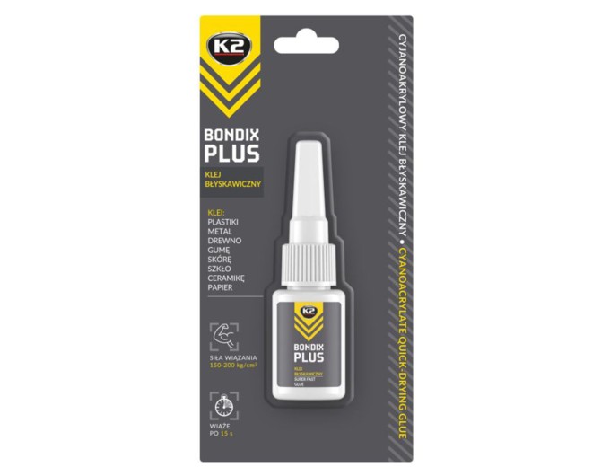 Суперклей K2 Bondix Plus 10г, цена: 112 грн.