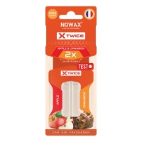 Ароматизатор с двойной капсулой Nowax X Twice - Apple & Cinnamon