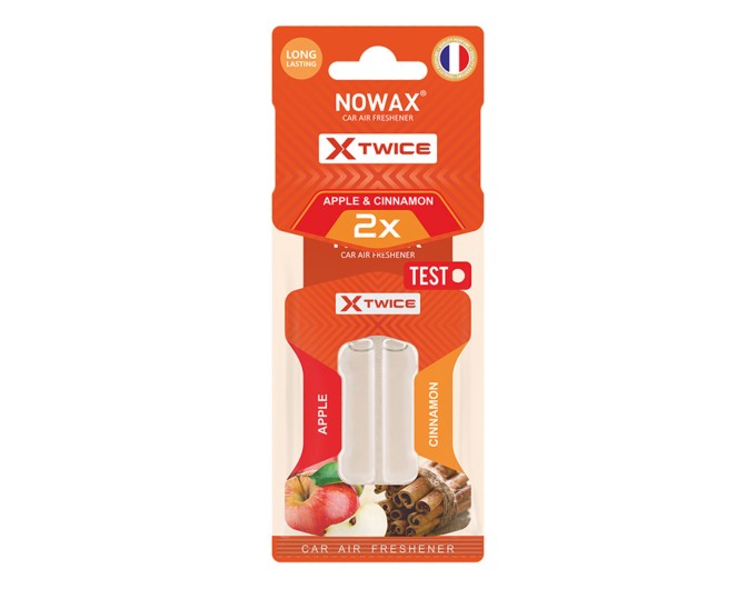 Ароматизатор з подвійною капсулою Nowax X Twice - Apple & Cinnamon, ціна: 73 грн.
