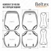 Комплект, 3D чехлы для передних сидений Beltex Montana, grey 2шт, цена: 3 471 грн.