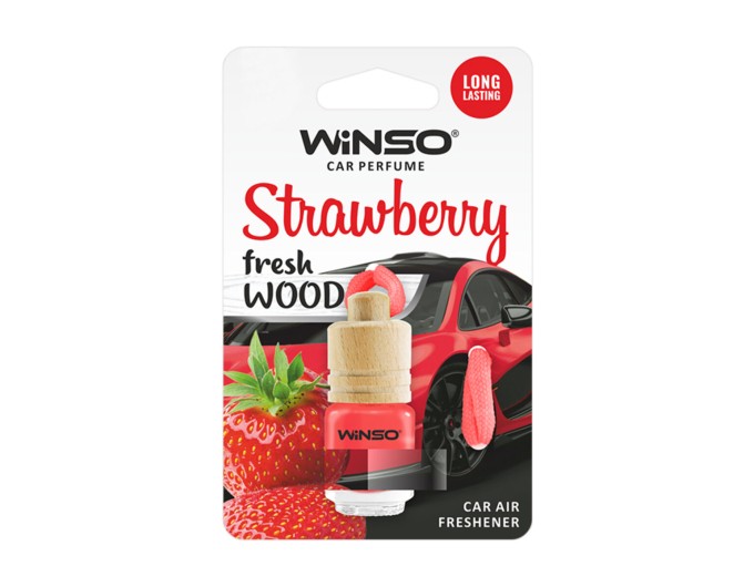 Ароматизатор Winso Fresh Wood Strawberry, 4мл рідкий, ціна: 73 грн.