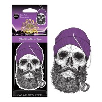 Ароматизатор Aroma Car Cellulose Dia De Los Muertos - Skull with a Pipe сухой