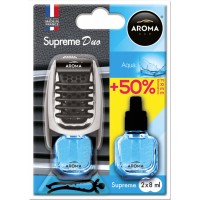 Ароматизатор Aroma Car Supreme Duo Slim Aqua жидкий 7мл