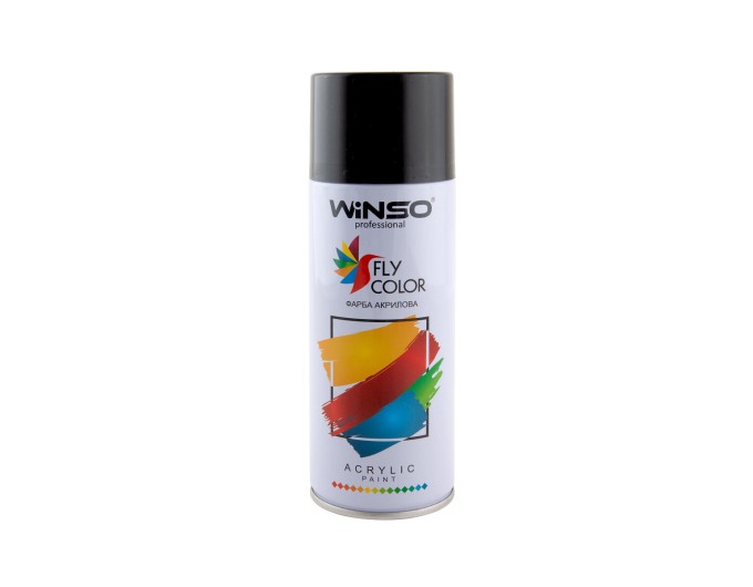 Краска акриловая Winso Spray Черный матовый 450мл, цена: 109 грн.
