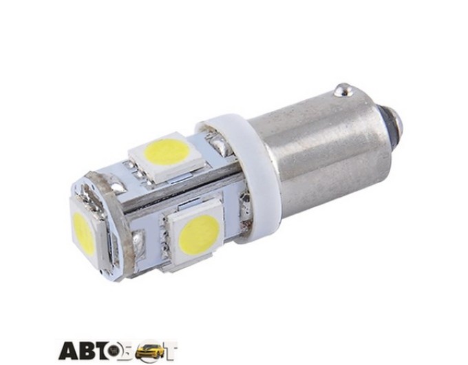 LED лампа SOLAR T8.5 BA9s 24V 5SMD 5050 white SL2531 (2 шт.), ціна: 59 грн.