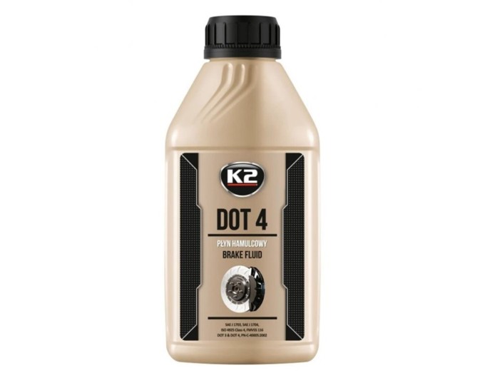 Тормозная жидкость K2 Turbo Brake Fluid DOT 4 250мл, цена: 91 грн.