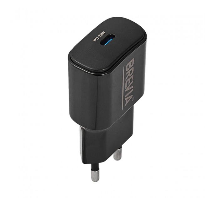 Сетевое зарядное устройство Brevia ePower PD25W USB-C черный, цена: 413 грн.