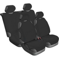 Чохли універсал Beltex Delux чорний на 4 сидіння, без підголівників