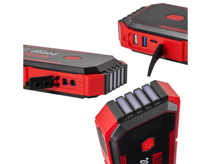 Пусковий пристрій Alligator Jump Starter 800A/1600A 20000mAh зі Smart-клемами, ціна: 4 319 грн.