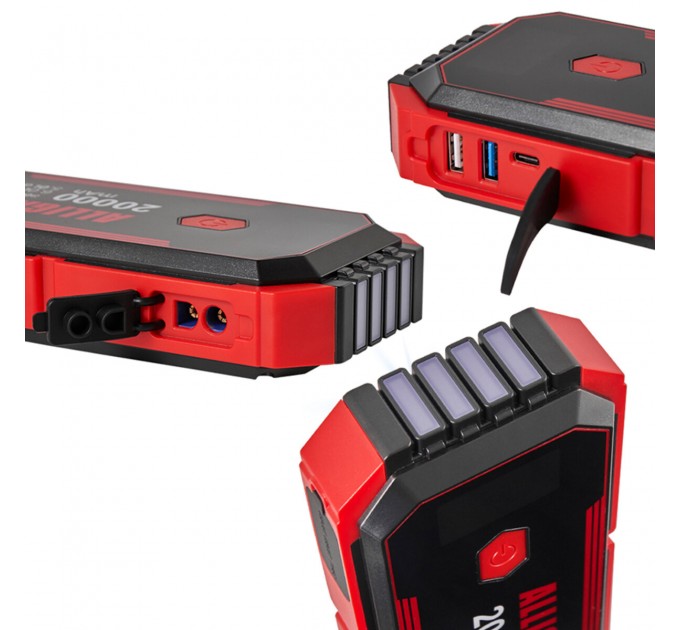 Пусковий пристрій Alligator Jump Starter 800A/1600A 20000mAh зі Smart-клемами, ціна: 4 113 грн.