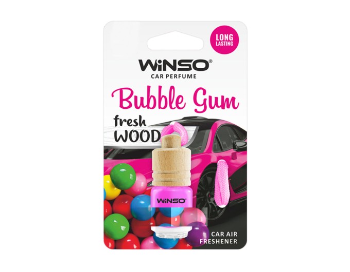 Ароматизатор Winso Fresh Wood Bubble Gum, 4мл жидкий, цена: 73 грн.
