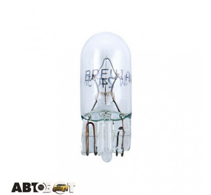  Лампа накаливания BREVIA W3W/W2.1x9.5d 12V 12307C (1 шт.)