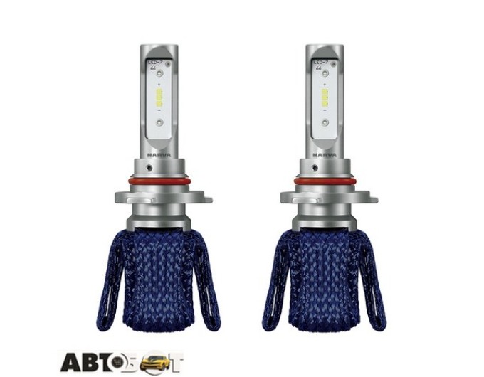LED лампа Narva RPL X2 HIR2 16W 6000K 18015 (2 шт.), цена: 3 495 грн.