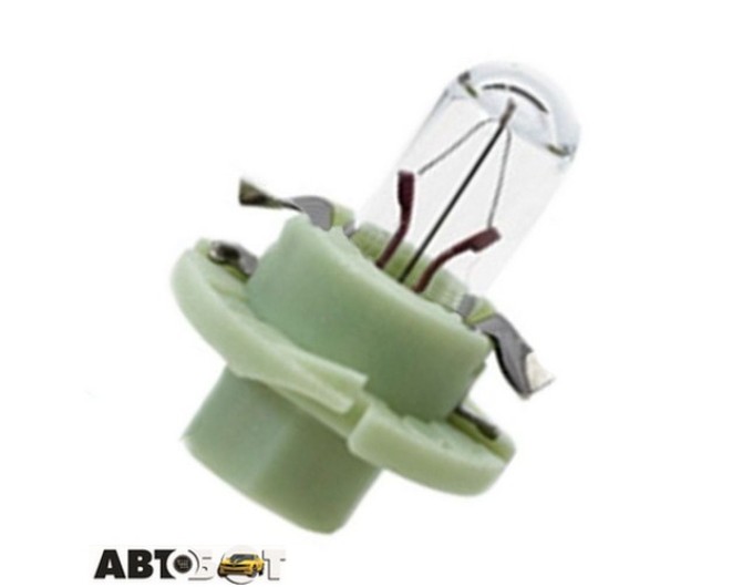 Лампа розжарювання Narva BAX 24V 1.4W BX8.4d light green 17082 (1 шт.), ціна: 41 грн.