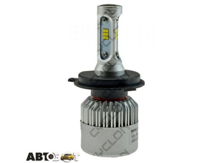 LED лампа CYCLON type 8 H4 Hi/Low 6000K 8000Lm (2 шт.), цена: 1 062 грн.