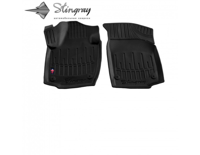 Skoda Rapid (2012-2019) комплект 3D килимків з 2 штук (Stingray), ціна: 1 137 грн.